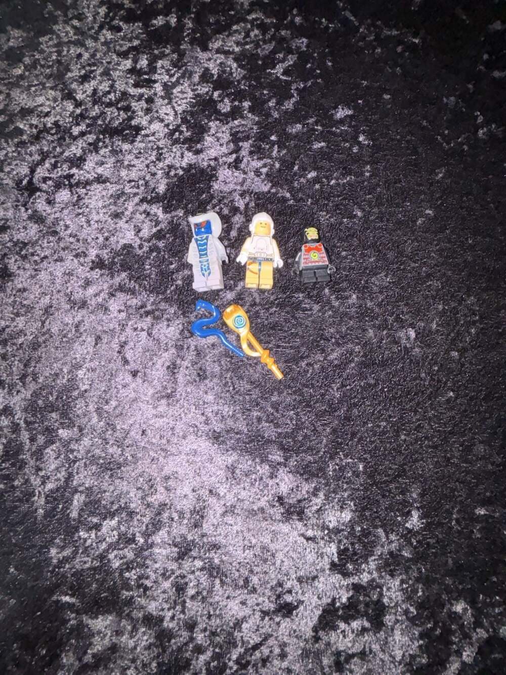 LEGO Ninjago Minifigures Lot with Rattla and Accessories